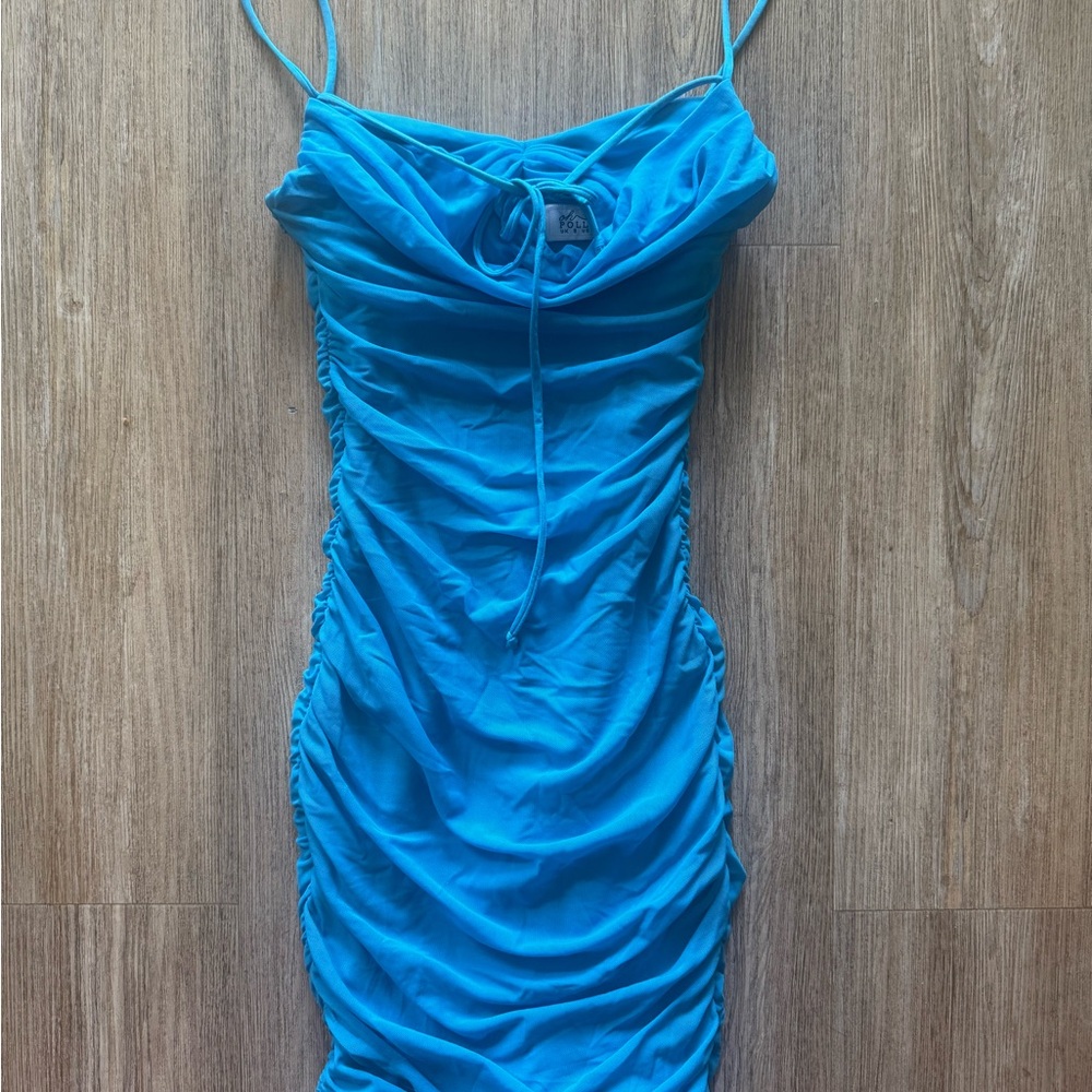 SALE Oh Polly Elegant Blue Women's Dress